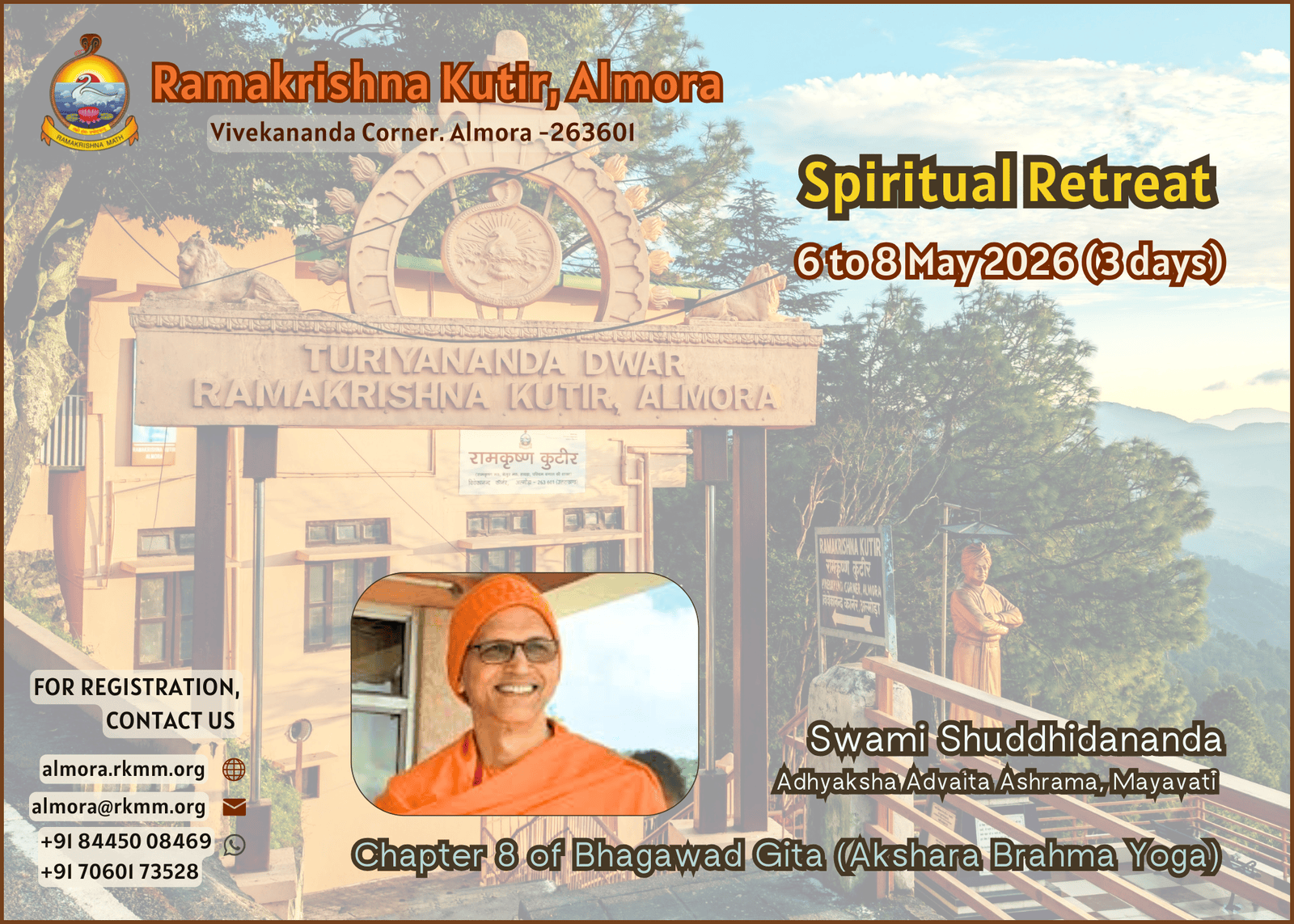 Spiritual Retreat - May 2026